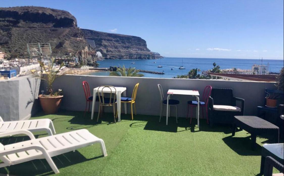 Pension Playa Puerto De Mogan Luaran gambar